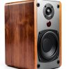 BT25-BW Bookshelf Speakers Bluetooth 5.3 Wood-8