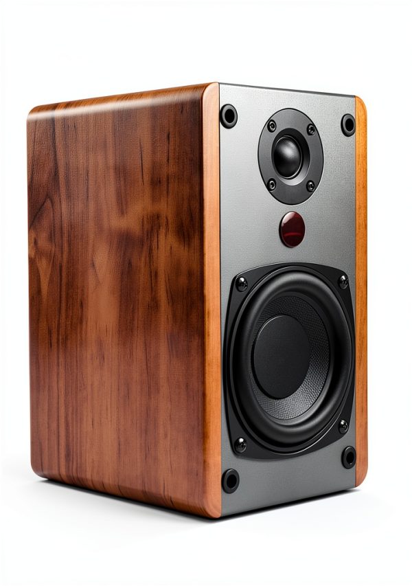 BT25-BW Bookshelf Speakers Bluetooth 5.3 Wood-8