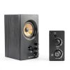 BESTISAN SR80 Bookshelf Speakers Wood Classic Design-3