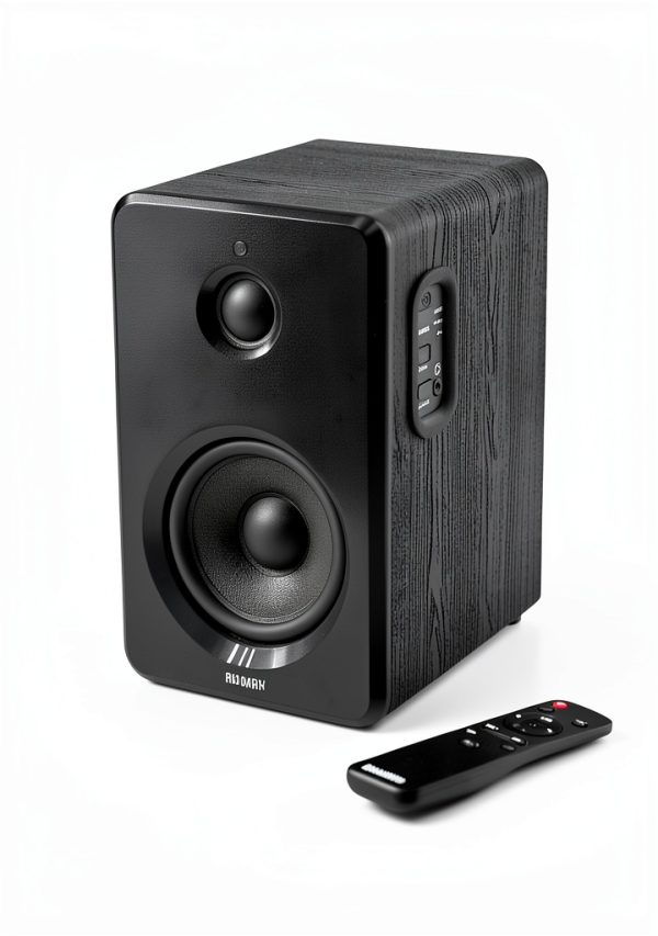 Majority D40 Bookshelf Speakers Wood-3