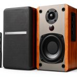 BT25-BW Bookshelf Speakers Bluetooth 5.3 Wood-0