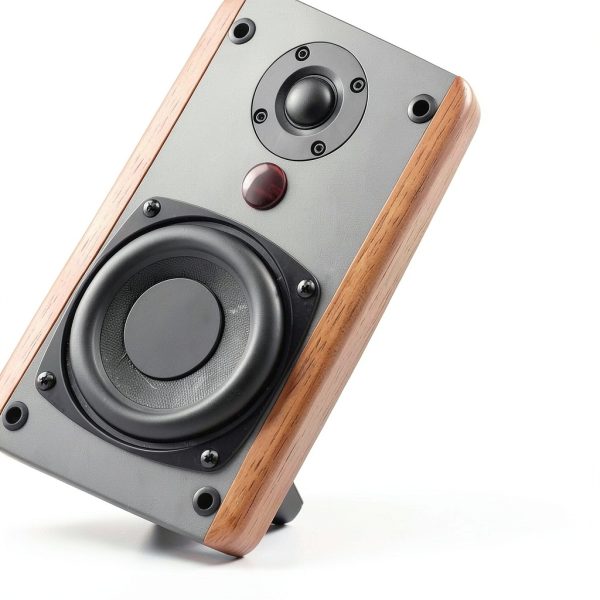 BT25-BW Bookshelf Speakers Bluetooth 5.3 Wood-3