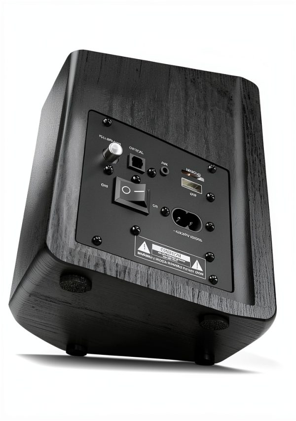Majority D40 Bookshelf Speakers Wood-4