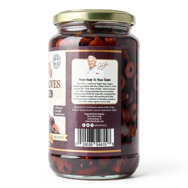 Kalamata Olives Flora Fine Foods Greek Sliced-4