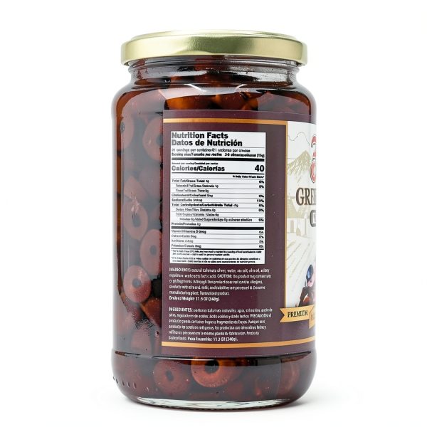 Kalamata Olives Flora Fine Foods Greek Sliced-1