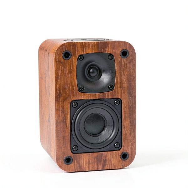 RIOWOIS Powered Bookshelf Speakers Active Bookshelf Speaker-3