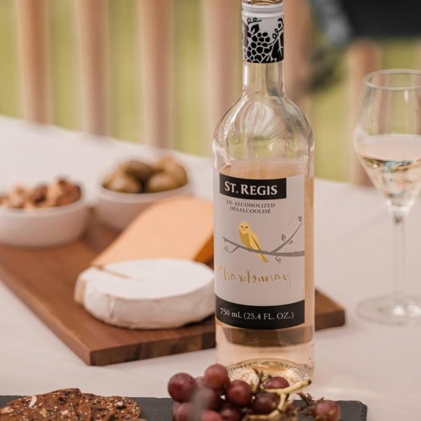 St Regis Non Alcoholic Wine Chardonnay Cabernet Low Calorie-3