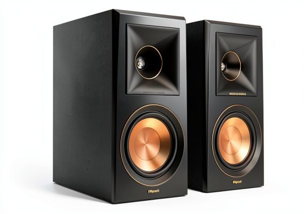 Klipsch RP-600M Bookshelf Speakers Ebony-0