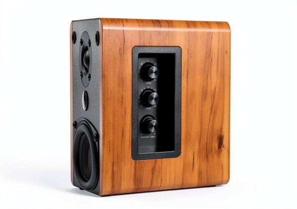 BT25-BW Bookshelf Speakers Bluetooth 5.3 Wood-5
