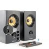 BESTISAN SR80 Bookshelf Speakers Wood Classic Design-2