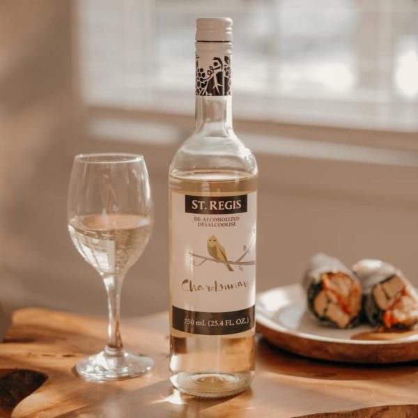 St Regis Non Alcoholic Wine Chardonnay Cabernet Low Calorie-2