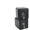 PCB4BK Bookshelf Speakers by - 4 Inch Plastic Black-3