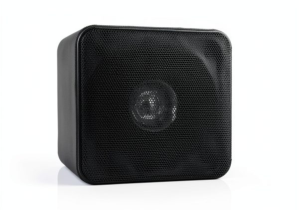 PCB4BK Bookshelf Speakers by - 4 Inch Plastic Black-2
