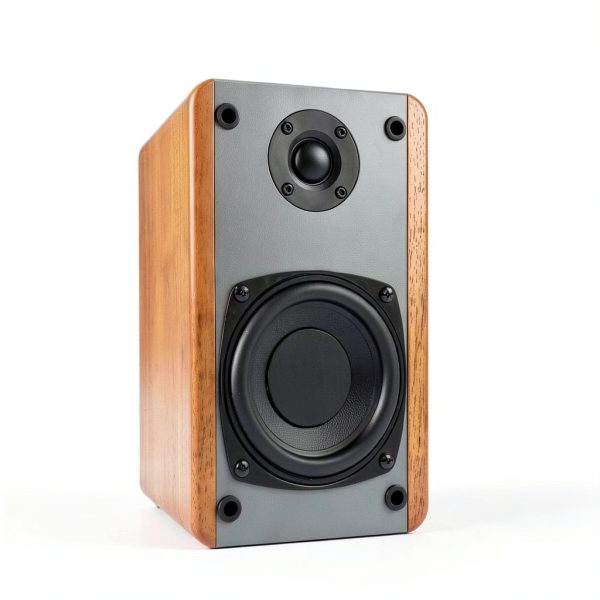 BT25-BW Bookshelf Speakers Bluetooth 5.3 Wood-6