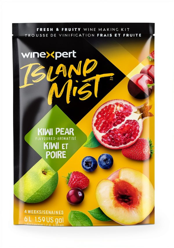 Midwest Kiwi Pear Sauvignon Blanc Island Mist White Wine-0