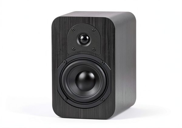 Micca Bookshelf Speakers Dark Walnut Design-3