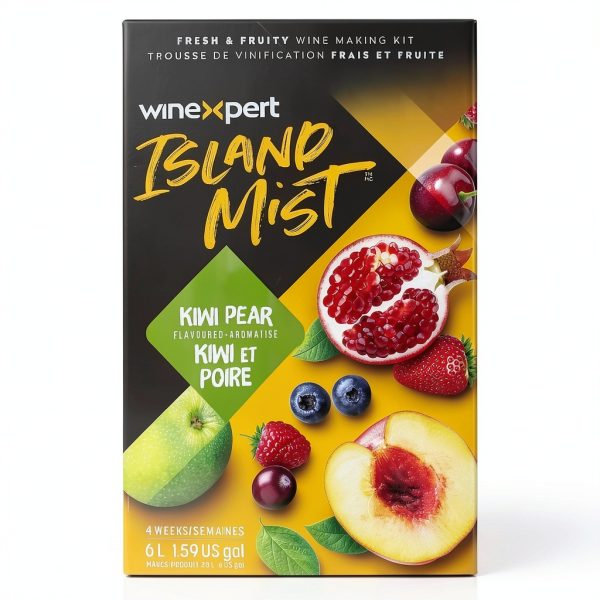 Midwest Kiwi Pear Sauvignon Blanc Island Mist White Wine-1