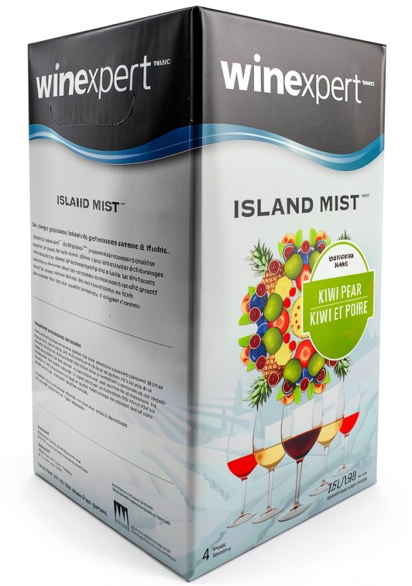 Midwest Kiwi Pear Sauvignon Blanc Island Mist White Wine-2