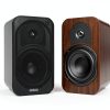 Micca Bookshelf Speakers Dark Walnut Design-2
