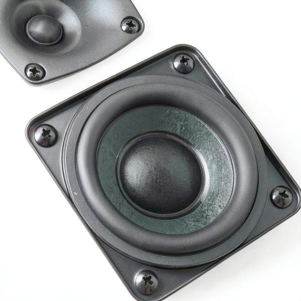 RIOWOIS Powered Bookshelf Speakers Active Bookshelf Speaker-2