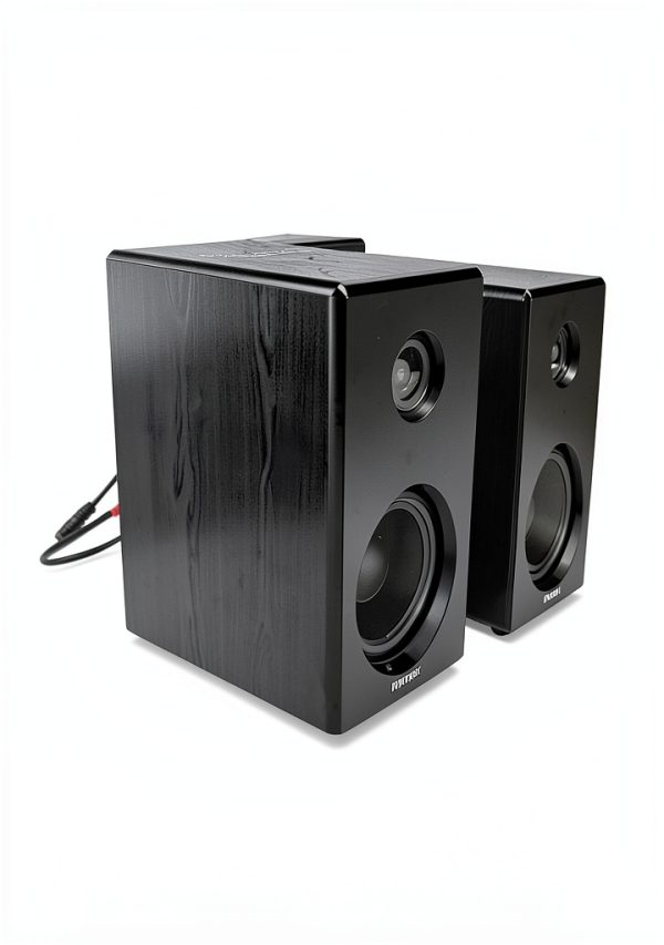 Majority D40 Bookshelf Speakers Wood-6