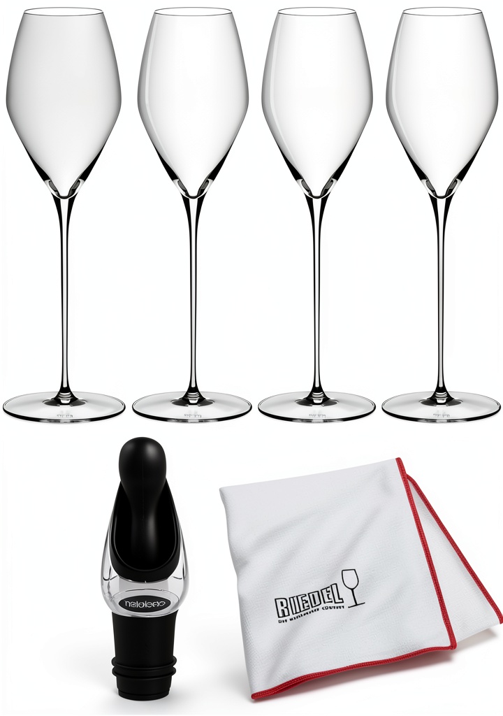 Riedel Sauvignon Blanc glass showcasing its elegant design on a table