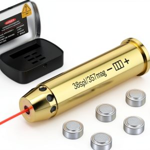 357 mag bore sight laser MidTen brass mount-0