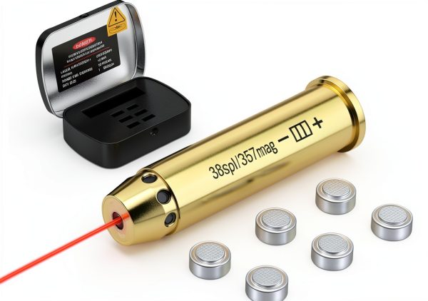 357 mag bore sight laser MidTen brass mount-0