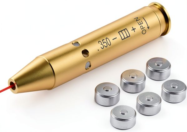 Tipfun Laser Bore Sight Gold Brass Integral Mount-0