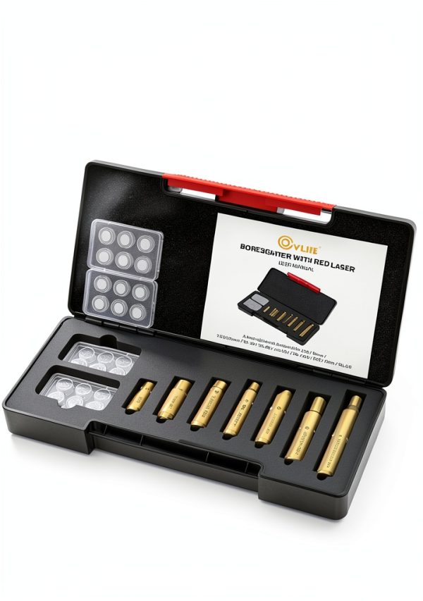 CVLIFE Laser Boresighter Kit for Handguns Black Modern Design-5