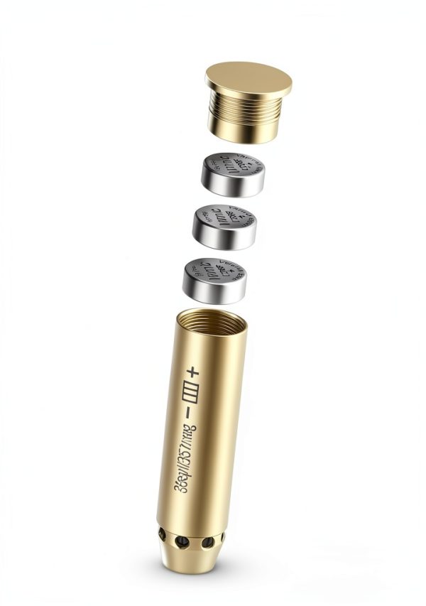357 mag bore sight laser MidTen brass mount-1