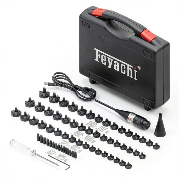 Feyachi FB3016 Red Laser Bore Sighter Kit with 64 Adapters-3