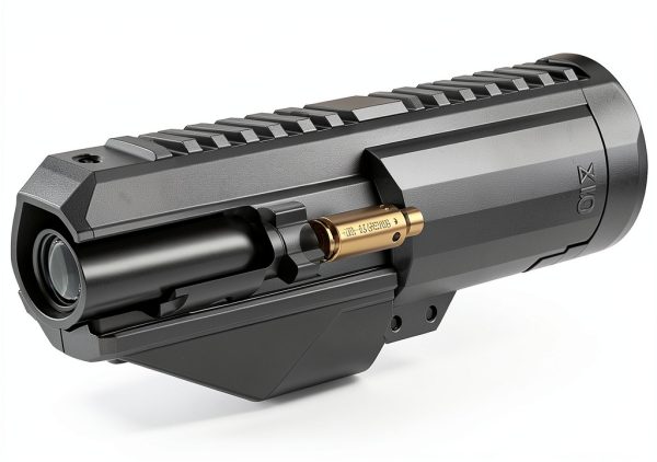 EZshoot 6.5 Grendel Laser Bore Sight with Brass Body and 6 Batteries-4