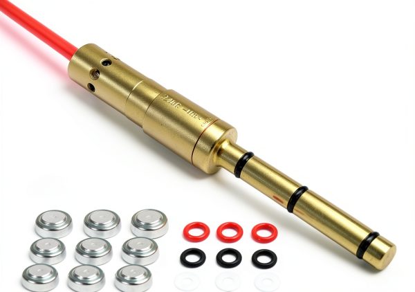 BOOLIT EYE Red Laser Boresighter for .22LR/.223REM Brass Rifle Mount-0