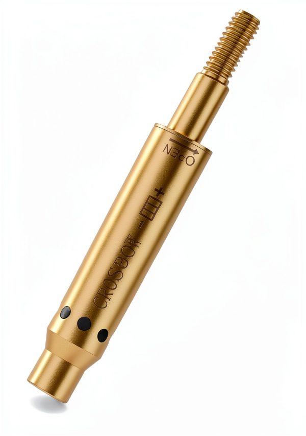 Tipfun Red Laser Crossbow Bore Sight Brass Bolt‑On 15‑100 yd-2