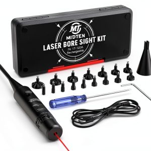 MidTen Laser Bore Sight Rechargeable Aluminum - Red & Green-0