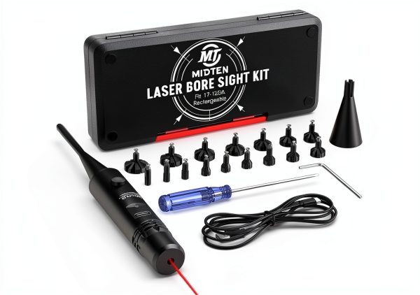 MidTen Laser Bore Sight Rechargeable Aluminum - Red & Green-0
