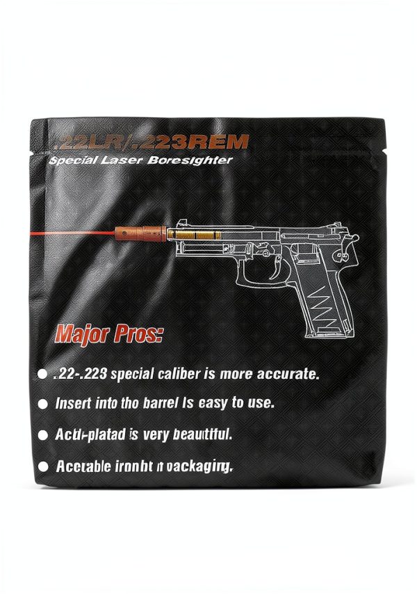 BOOLIT EYE Red Laser Boresighter for .22LR/.223REM Brass Rifle Mount-5