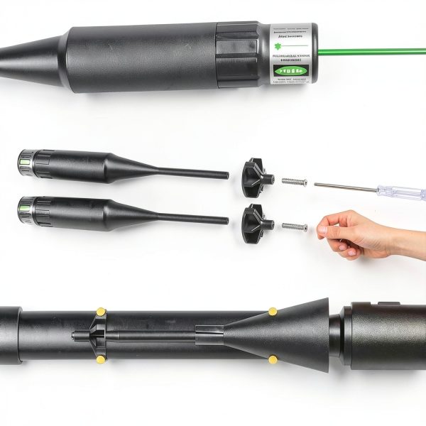 Xiaoxinluck Laser Boresighter Black 32-Adapter Green Laser USB-C-1