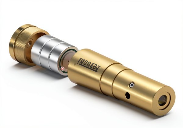 Feyachi Bore Sight Laser 9mm 223 5.56 Brass Red with Batteries-2