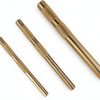 Brass Drift Punch Set 3-Piece XNManaWork Non-Marring 3/4-1/2-3/8-2