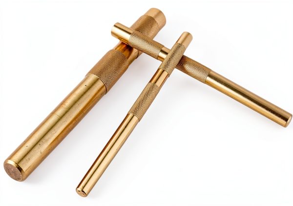 Brass Drift Punch Set 3-Piece XNManaWork Non-Marring 3/4-1/2-3/8-7