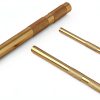 Brass Drift Punch Set 3-Piece XNManaWork Non-Marring 3/4-1/2-3/8-6