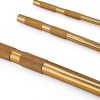 Brass Drift Punch Set 3-Piece XNManaWork Non-Marring 3/4-1/2-3/8-0