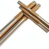 5 Pack Brass Drift Punch Tool Set Replace 67003-MAI 045256670034, 1/4 Inch 3/8 Inch 1/2 Inch 5/8 Inch 3/4 Inch Brass Punch Set-5