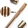 5 Pack Brass Drift Punch Tool Set Replace 67003-MAI 045256670034, 1/4 Inch 3/8 Inch 1/2 Inch 5/8 Inch 3/4 Inch Brass Punch Set-3