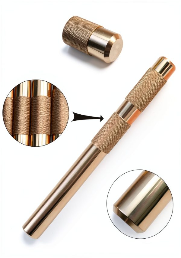 5 Pack Brass Drift Punch Tool Set Replace 67003-MAI 045256670034, 1/4 Inch 3/8 Inch 1/2 Inch 5/8 Inch 3/4 Inch Brass Punch Set-3