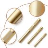 Funrous 3 Pcs Brass Drift Punch Set, 3/4, 1/2, 3/8 Inch, 25075 25076 25077 Brass Punch Tool Kit for Automotive, Machinery Repair-3