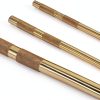 labwork 61360 3PCS Brass Drift Punch Set for Precision Hole Punching-3