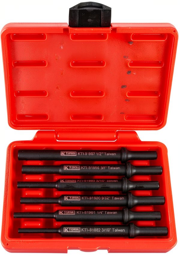 Pneumatic Hammer Drift Set K Tool 81985 7" Parallel Shaft CR-MO-1